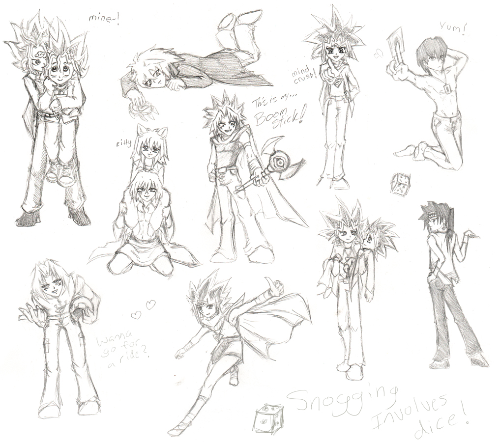 Yu-Gi-Oh Sketchdump