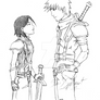 Soldier Rukia and Ichigo