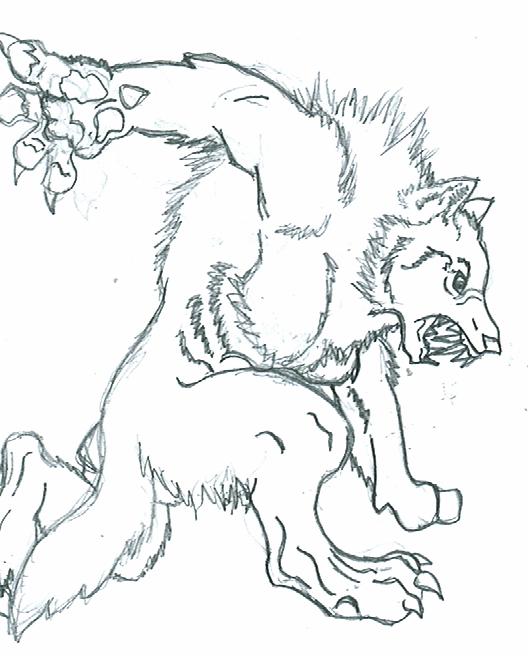 Werewolf: Old Drawing