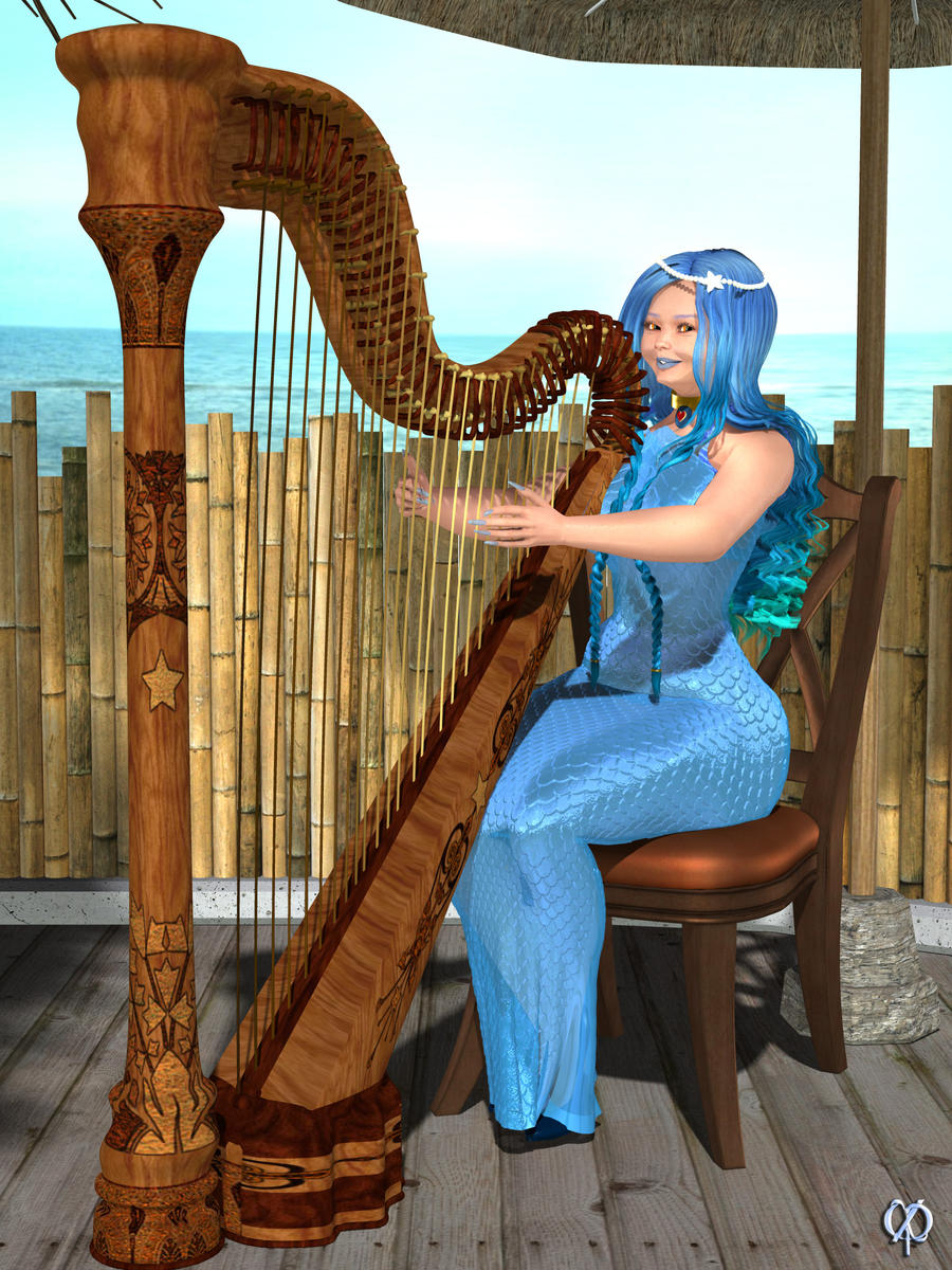 Sentient Harp Harp by Chronophontes on DeviantArt