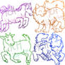 YCH Pixel Tags | Farm Animals (closed)