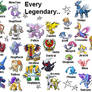 Every Legendary Pokemon