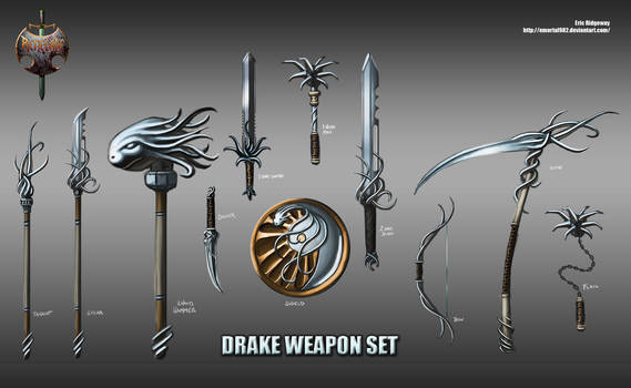 Drake weapon set