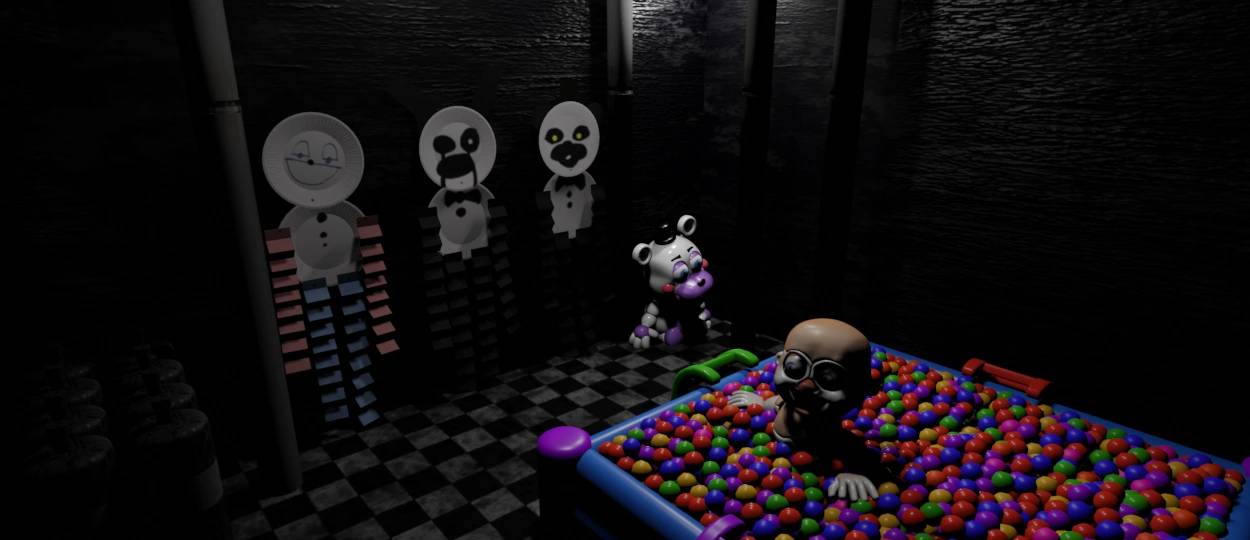 FNAF 1 Show Stage (CAM 1A) by Nazo472 on DeviantArt