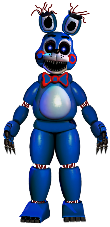 Toy Bonnie Jumpscare Fnaf 2 Open Source png by GameIAN361 on DeviantArt