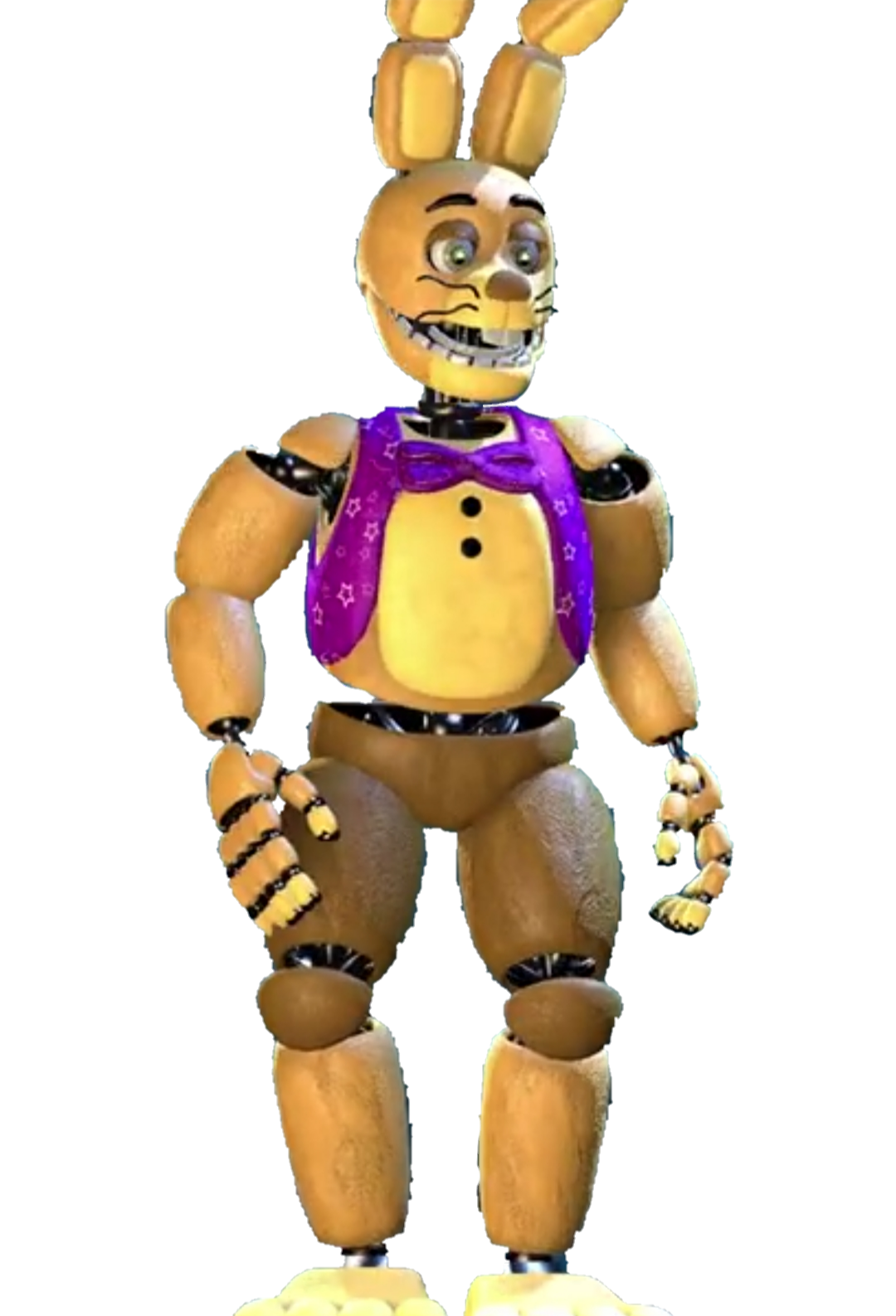 Spring Bonnie fnaf ar Spring Animatronics png by GameIAN361 on DeviantArt