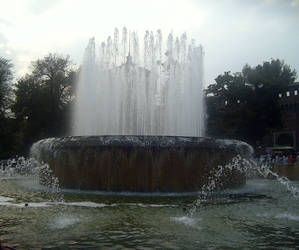 Castello Sforzesco - fontana