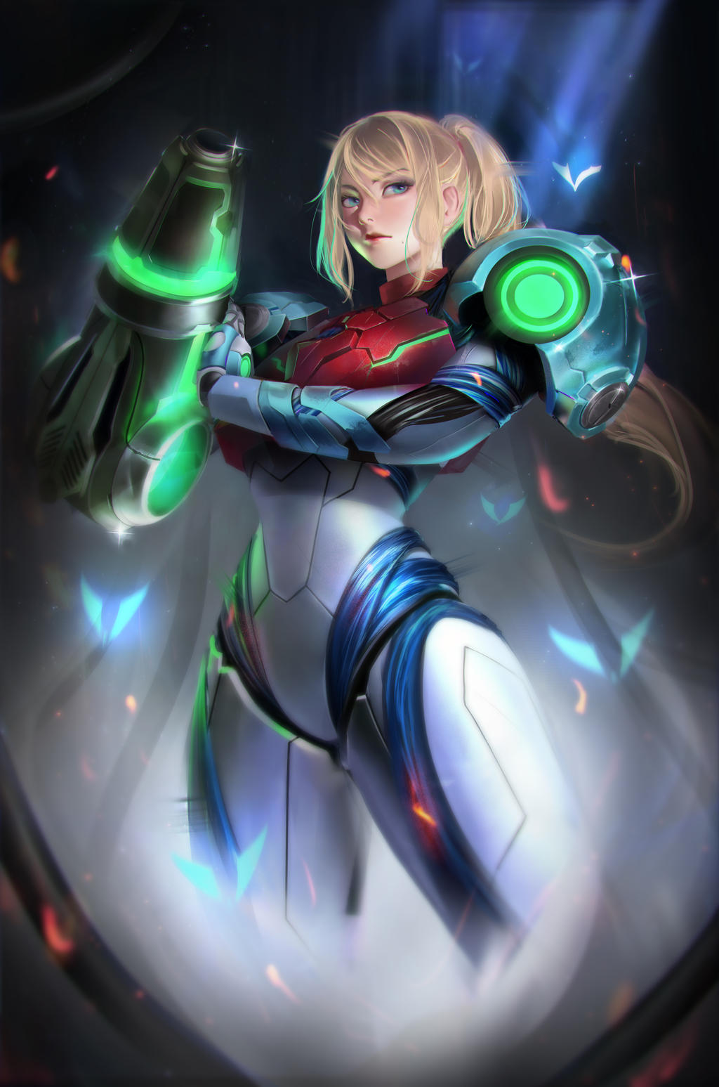 Samus Aran R Samus Aran by mattikarp on DeviantArt