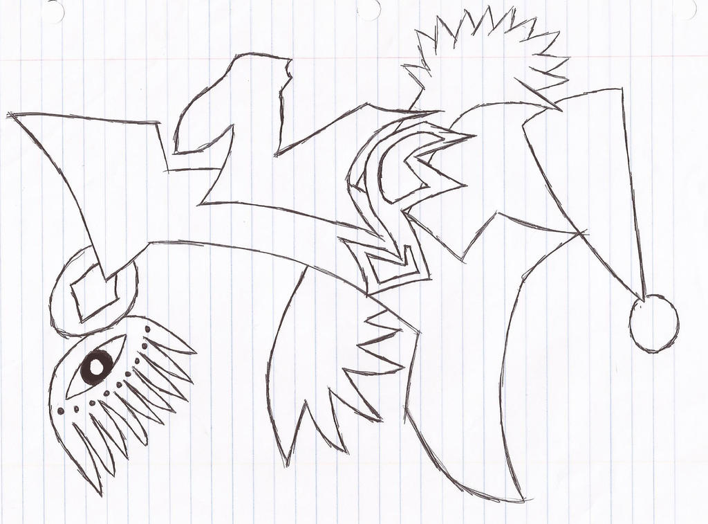 Random Stuff Abstract Outline of Random Things Abstract by Metricgirl85 on DeviantArt