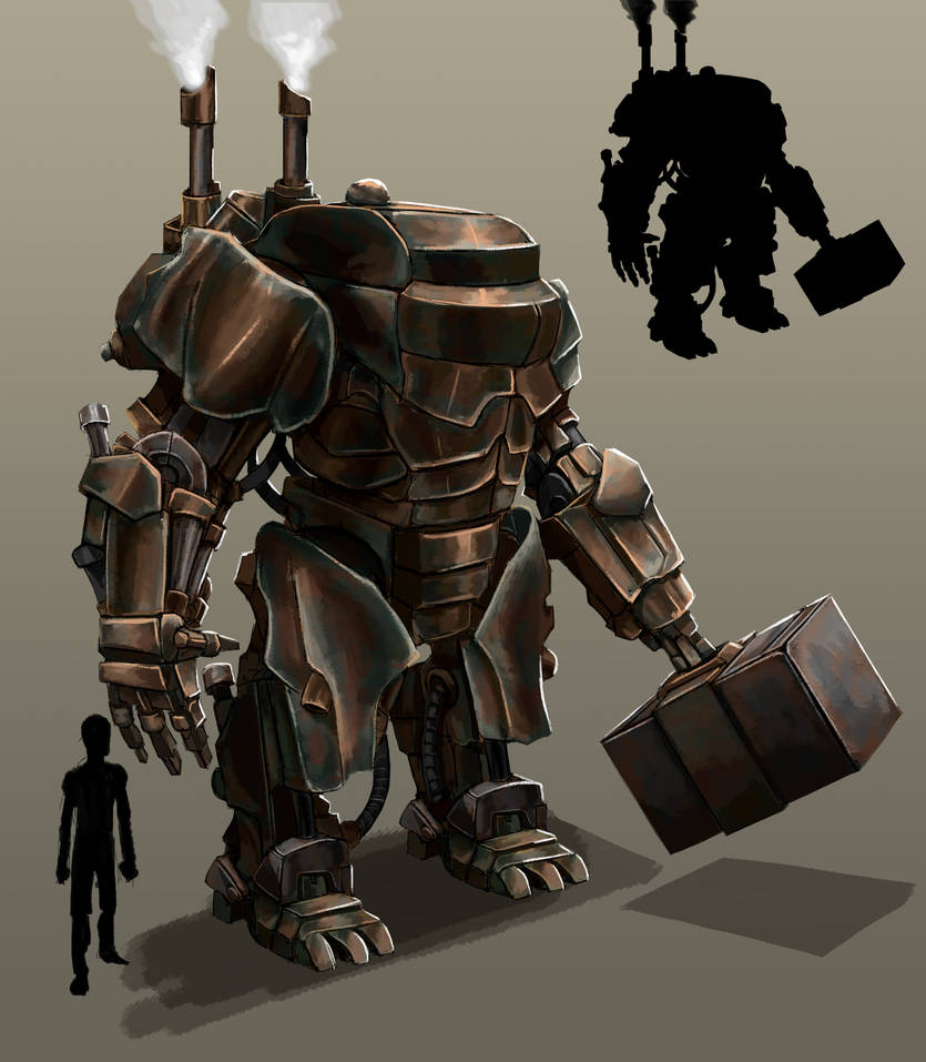 SteamPunk Mech by ChrisBaldock on DeviantArt