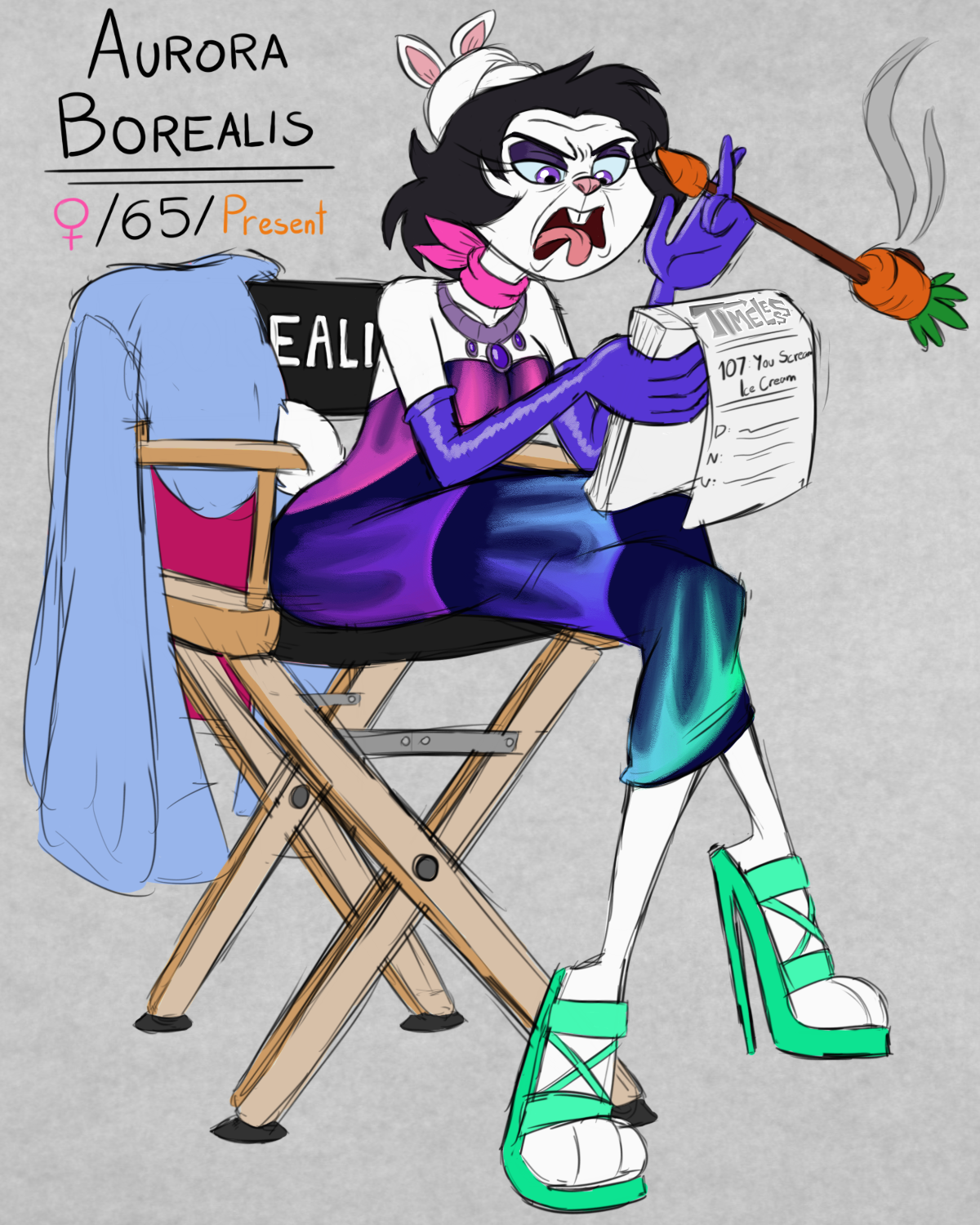Deviantart Project Timeless Project Timeless Cast (6): Aurora Borealis by BluMoonToons on DeviantArt