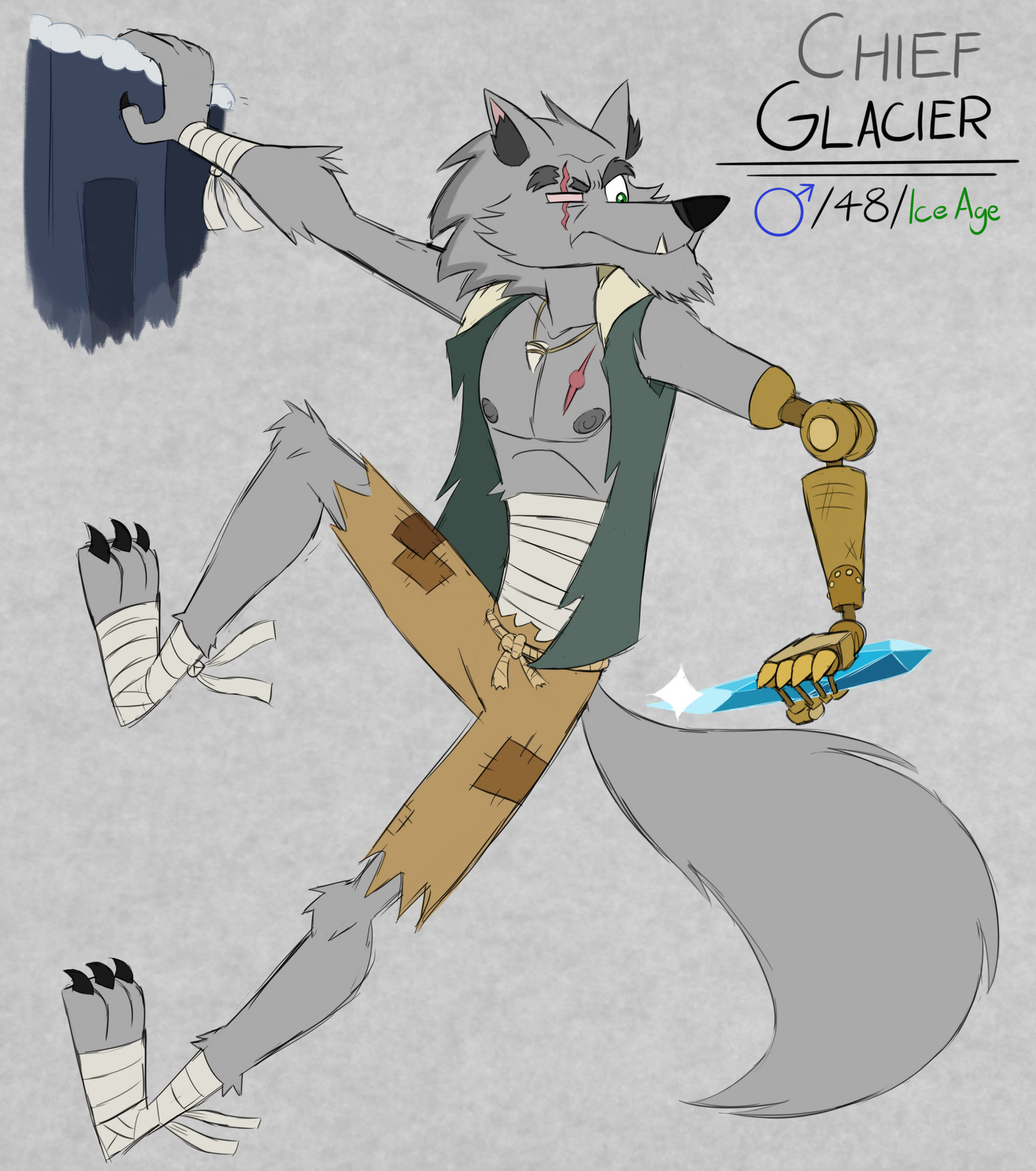 Deviantart Project Timeless Project Timeless Cast (31): Chief Glacier by BluMoonToons on DeviantArt