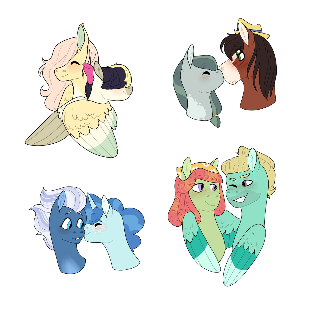 Some MLP Ships by FlowerCatButters on DeviantArt