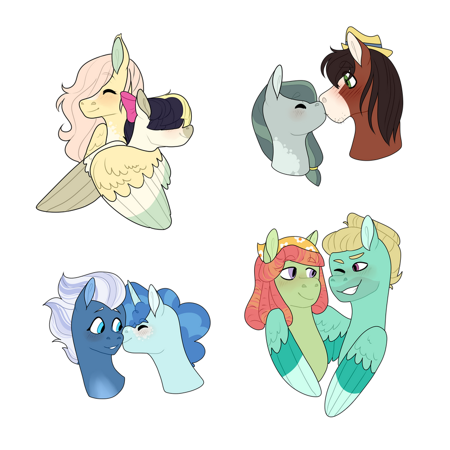 Some MLP Ships by FlowerCatButters on DeviantArt.