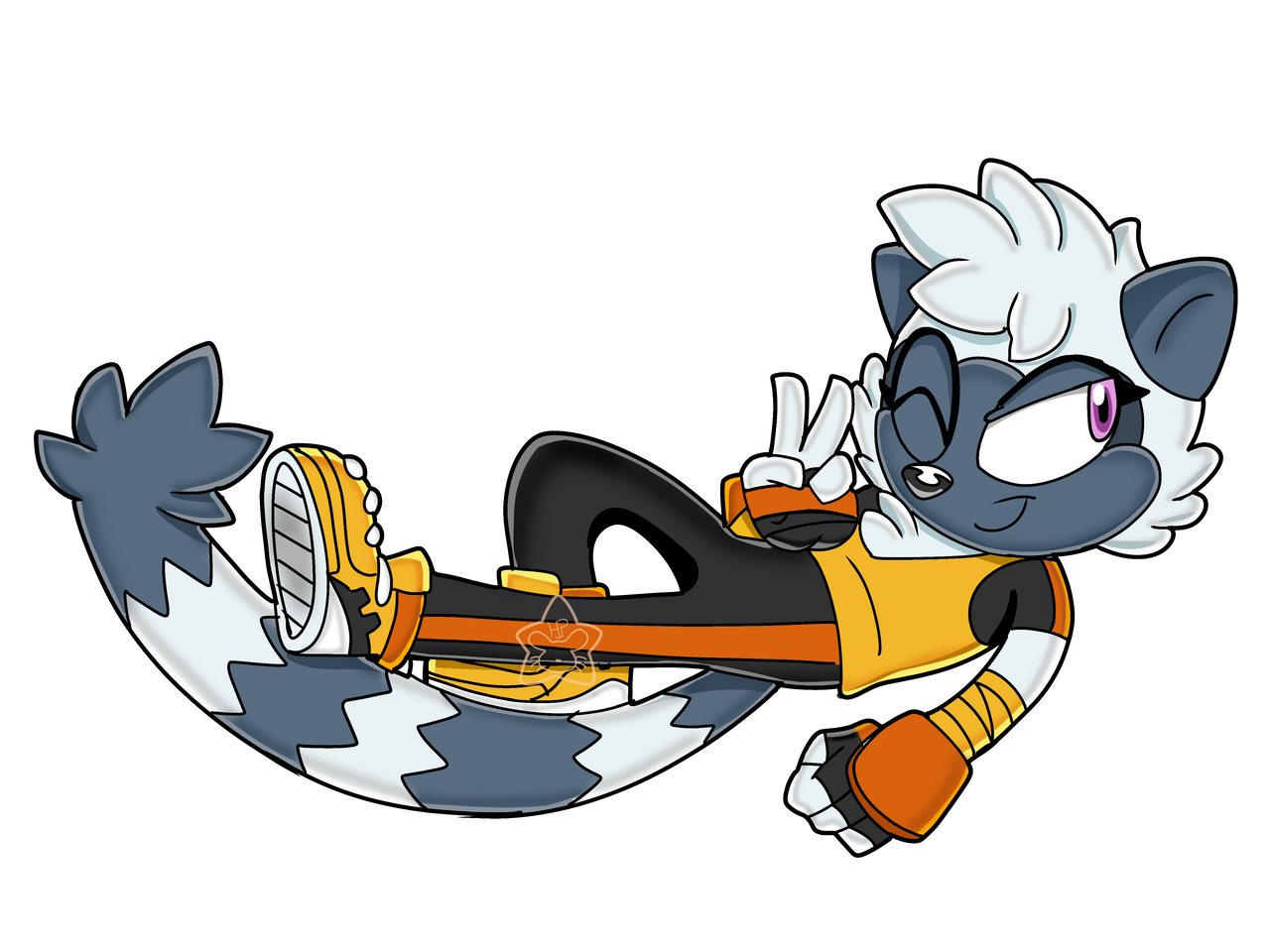 Sonic Riders Tangle Sonic Channel- Tangle the Lemur by dragon22551 on DeviantArt