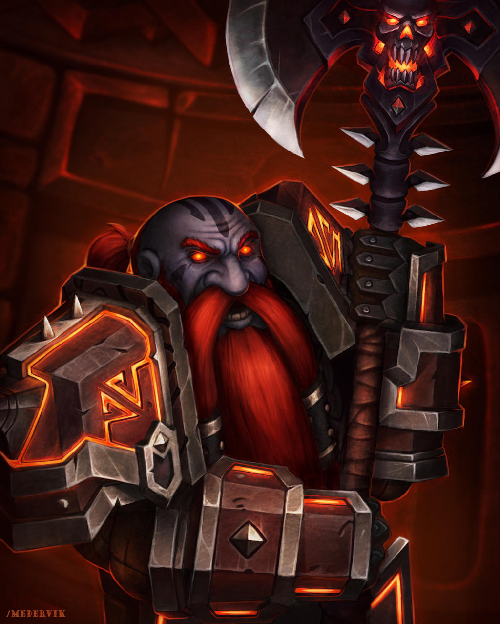 Dark Iron Dwarf by Medervik on DeviantArt