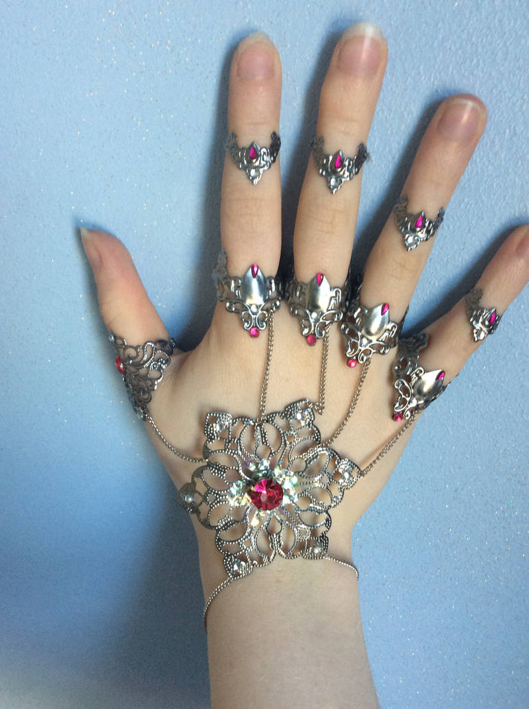 Metal Hand Accessory Metal hand accessory by ArtsbyMar on DeviantArt
