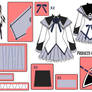 Homura Akemi ~Magical Dress~ Cosplay Design Draft