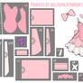 Nui Harime Cosplay Pattern Draft