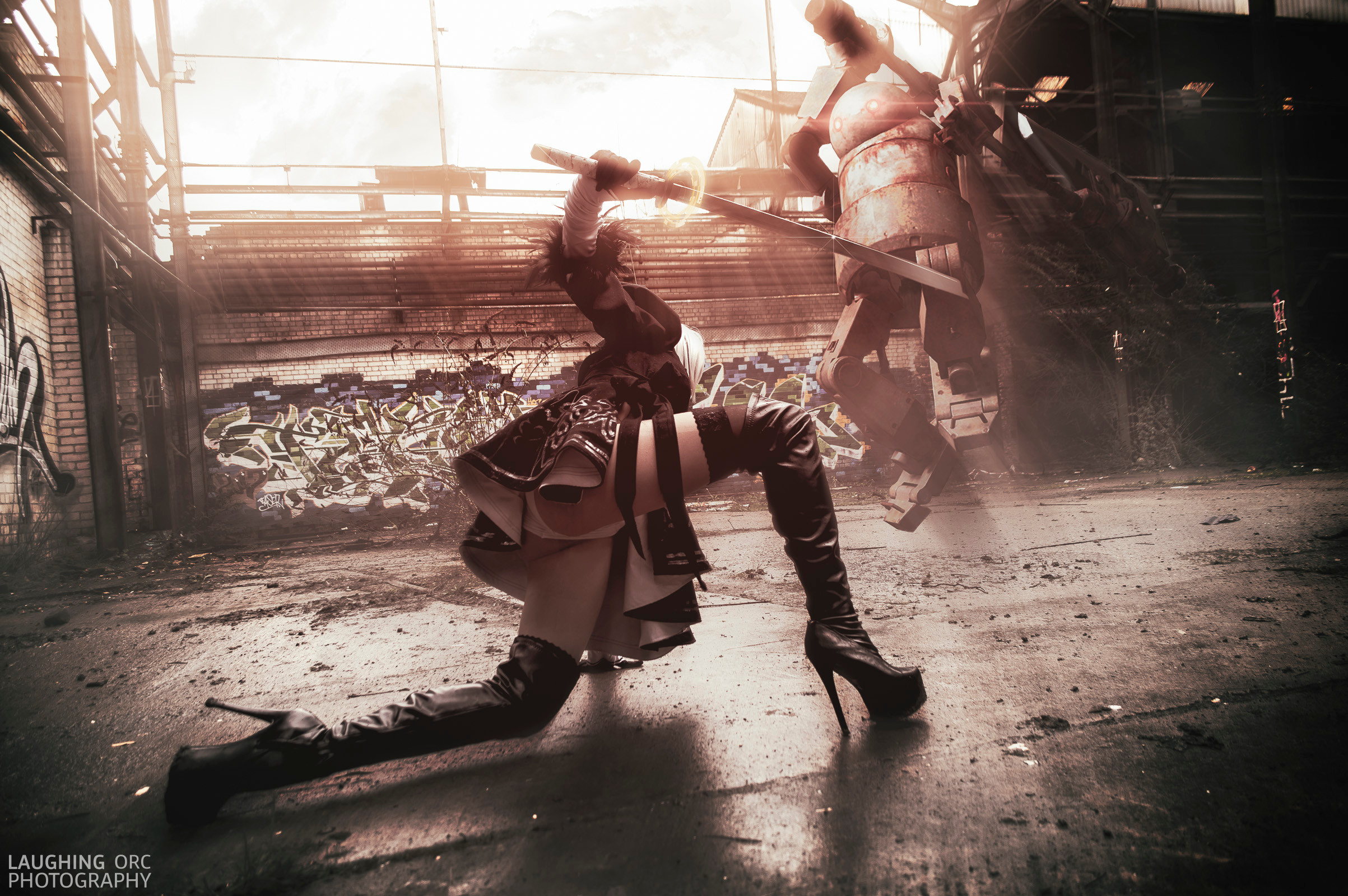 NieR: Automata YoRHa No.2 Type B Battle Mode x
