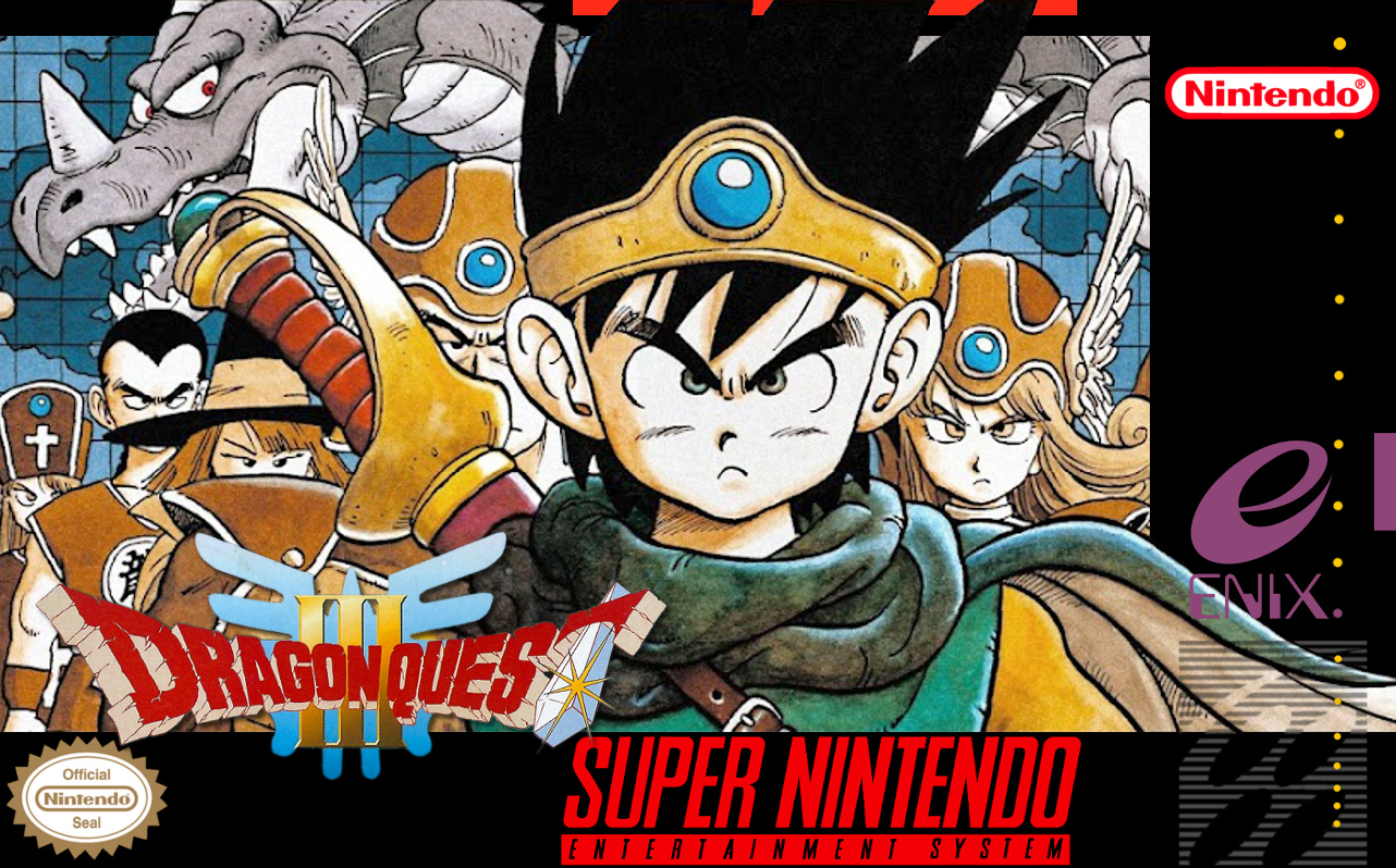 Dragon Quest Iii North American Box Art By Krtsukasa On Deviantart