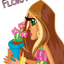 Winx Flora with flowers