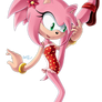 Commission - Amy Rose in swimsuit