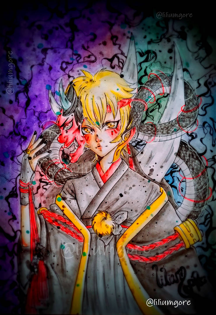 Hannya -Onmyoji Fanart-