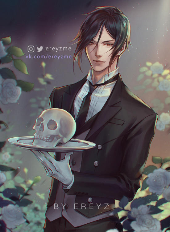 Death Butler Sebastian Michaelis - Black Butler by Ereyz on DeviantArt