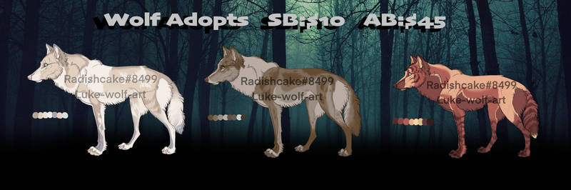 Wolf Adopts!