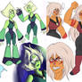 Peridot and Jasper refs