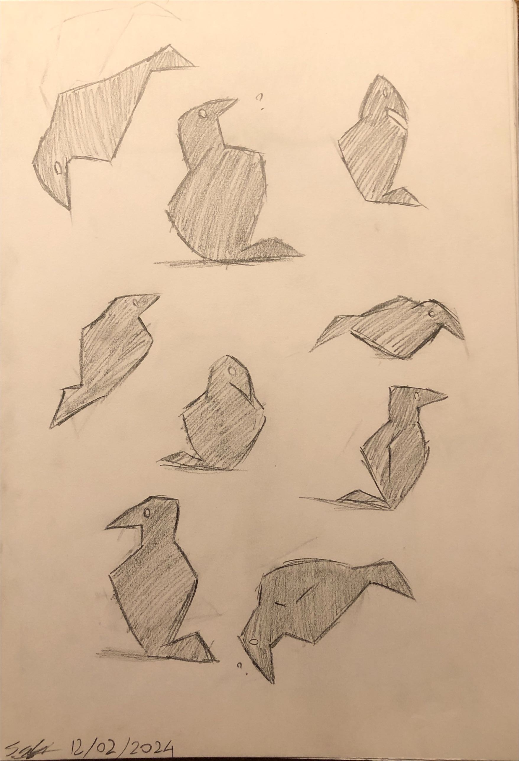 Raven study by Sabi10 on DeviantArt
