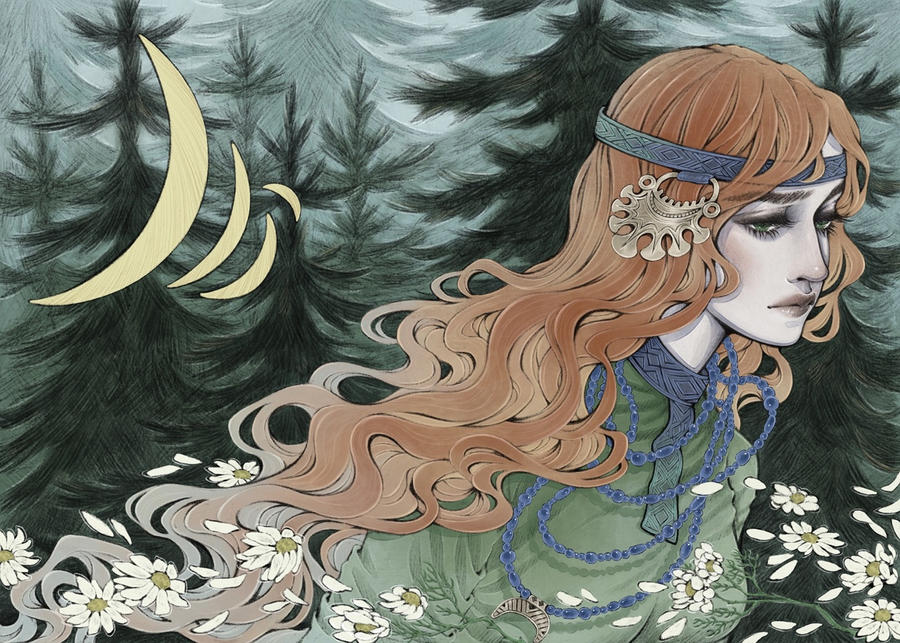through the forest