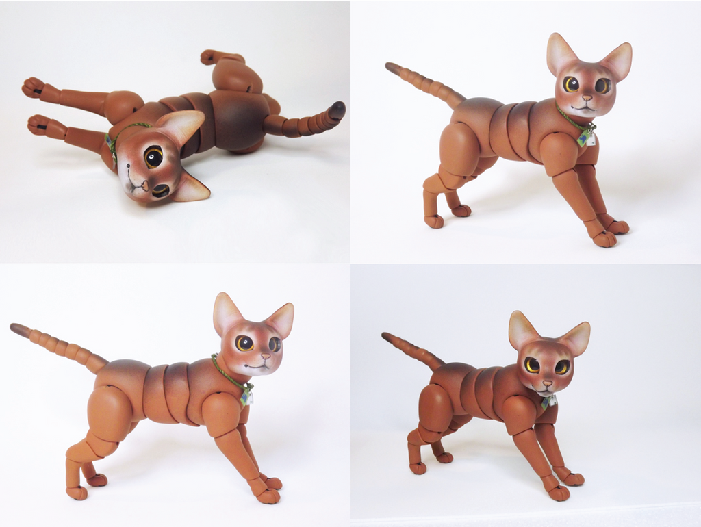 Ball top jointed cat