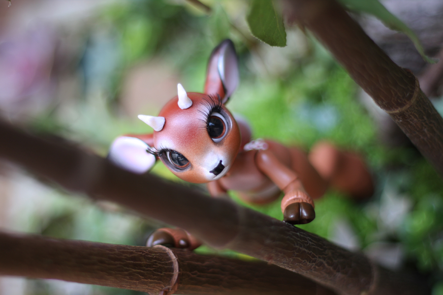 Timber the Little Deer Ball Jointed Doll 13 by vonBorowsky
