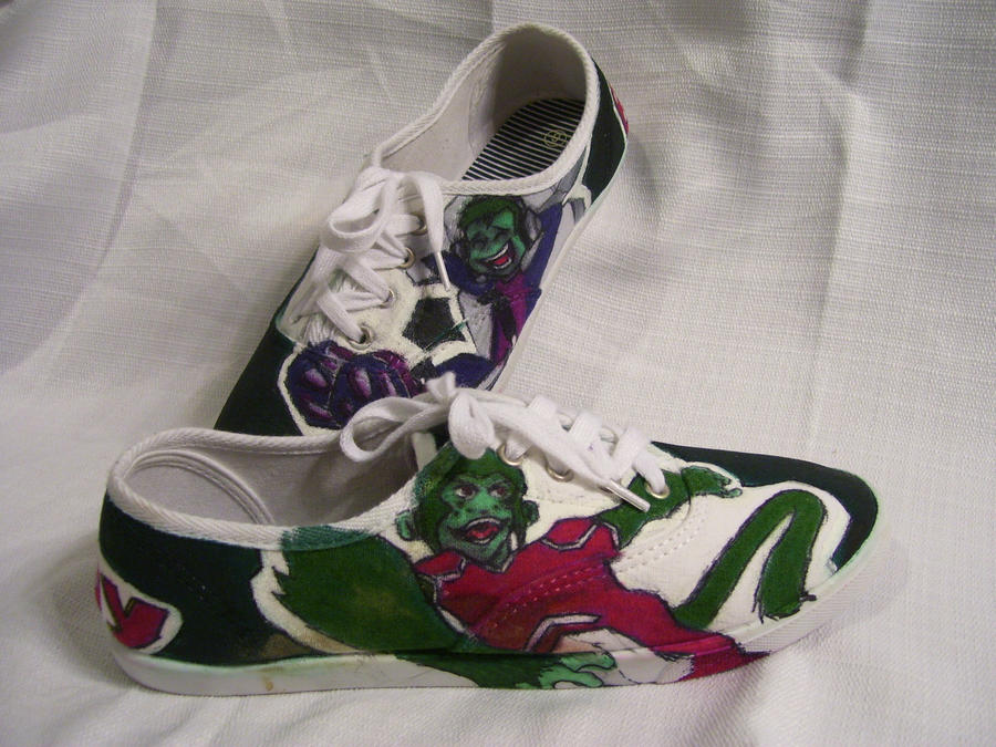 Young Justice Beast Boy Shoe