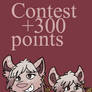 Contest Open: +300 points and prizes