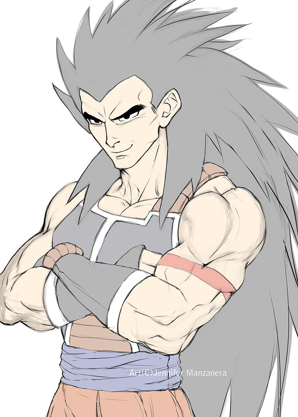 Good Raditz by Jennifer-Manzanera on DeviantArt