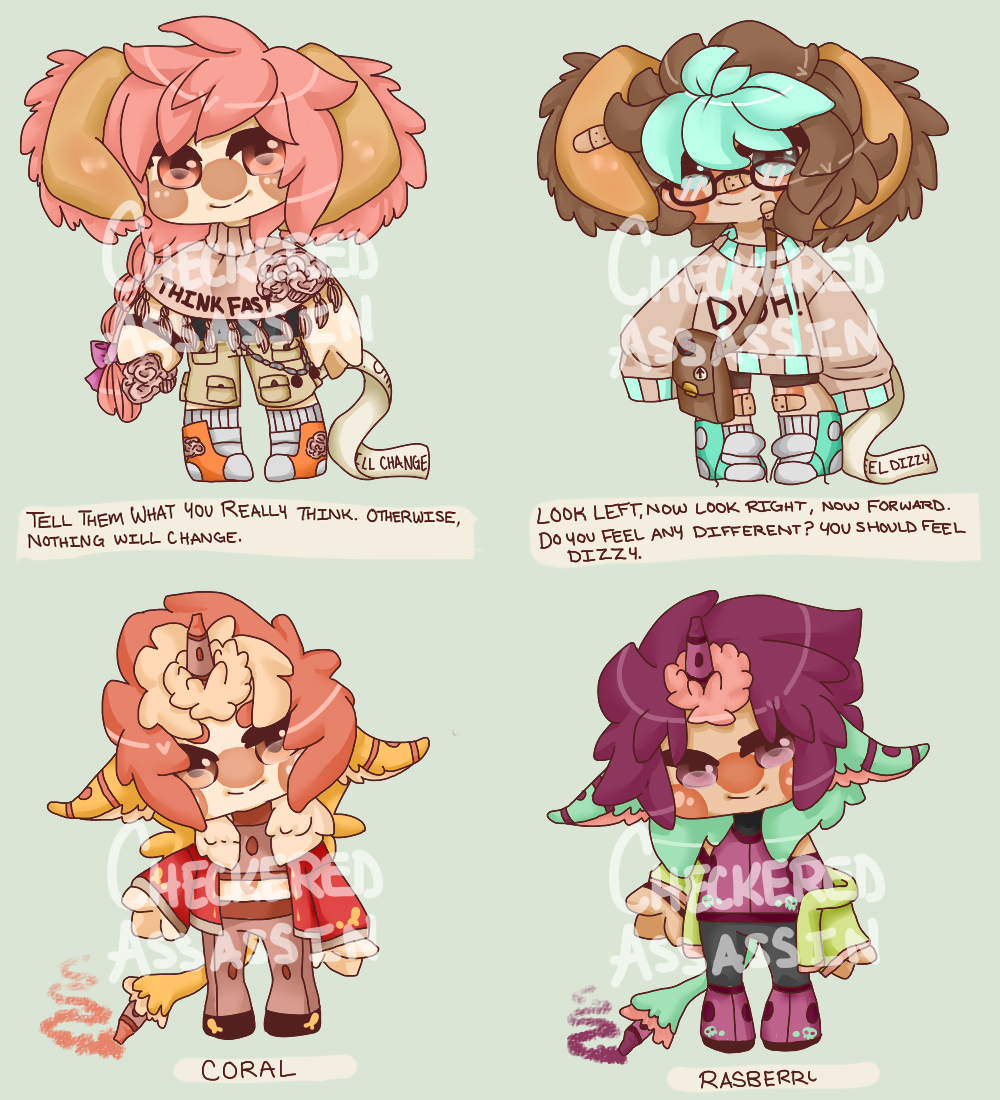 Cookies n Crayons Adopts (Set Price 3/4 OPEN)