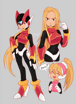 Mega Woman Zero