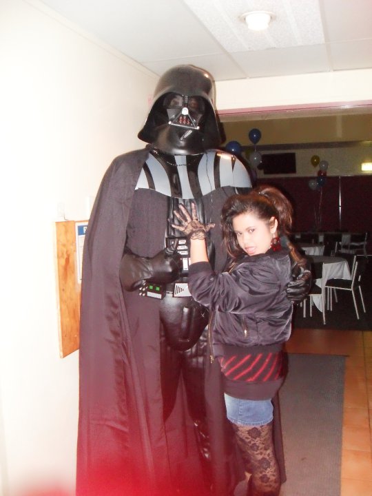 Mum dated Darth vader