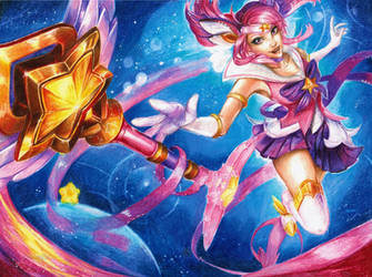 League of Legends - Star Guardian Lux Splashart