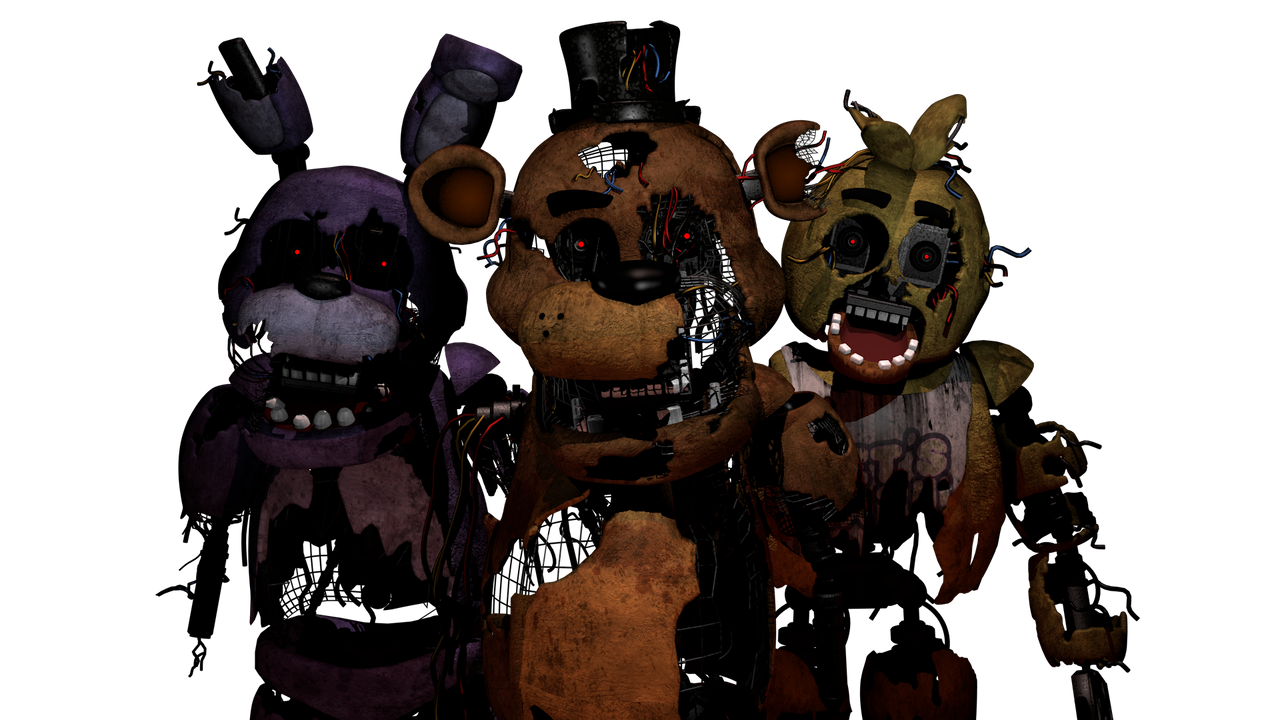 Distorted Anmitronics Broken Animatronic by SevastianRB on DeviantArt