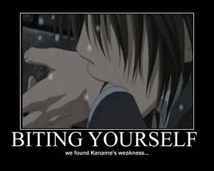 Kaname's weakness