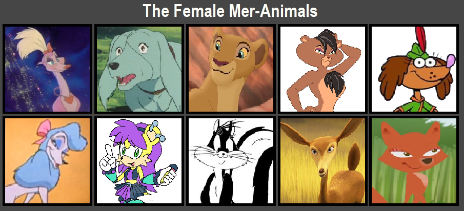 The Female Mer-Animals 00002 by RowserlotStudios1993 on DeviantArt