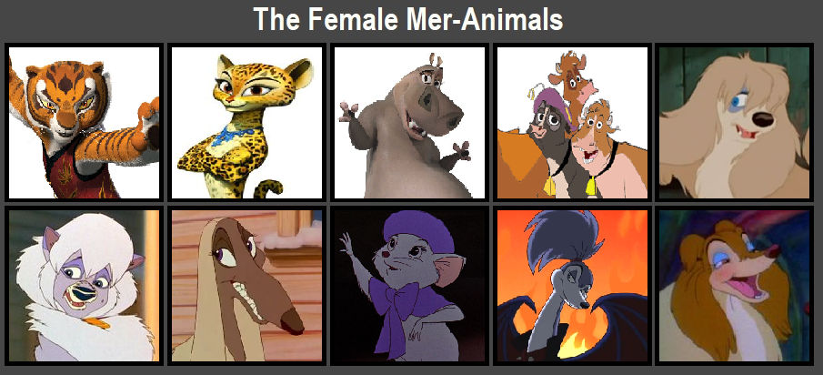 The Female Mer-Animals 00005 by RowserlotStudios1993 on DeviantArt