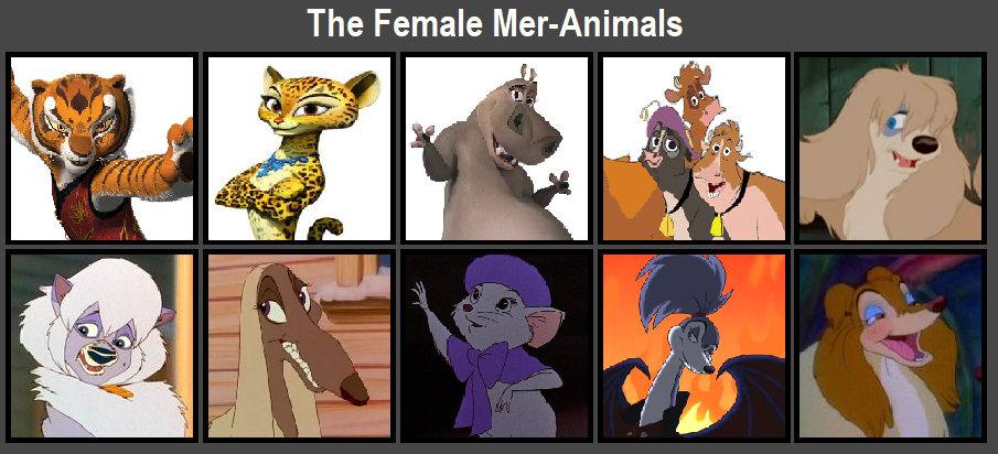 The Female Mer-Animals 00005 by RowserlotStudios1993 on DeviantArt