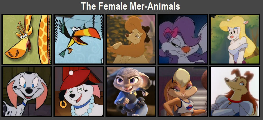 The Female Mer-Animals 00007 by RowserlotStudios1993 on DeviantArt