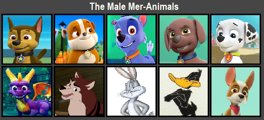 The Male Mer-Animals 00003 by RowserlotStudios1993 on DeviantArt