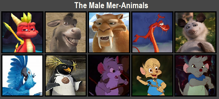 The Male Mer-Animals 00004 by RowserlotStudios1993 on DeviantArt